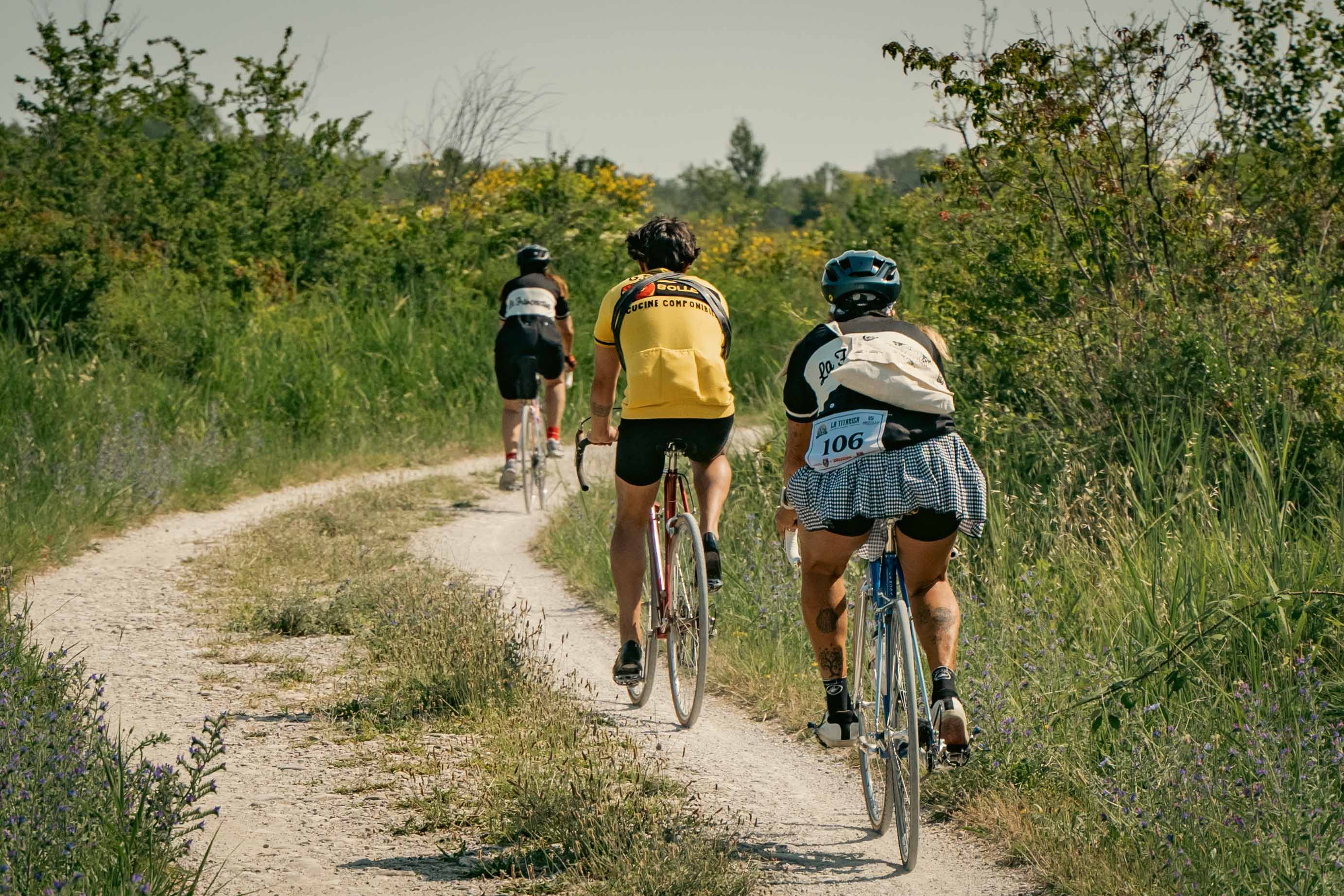 Cycling through the landscape
